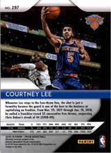 Load image into Gallery viewer, 2018-19 Panini Prizm Courtney Lee New York Knicks #297