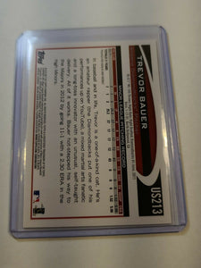 Trevor Bauer 2012 Topps Traded Rookie Lot US212 US213