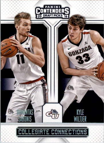 2016-17 Panini Contenders Draft Picks Collegiate Connections Domantas