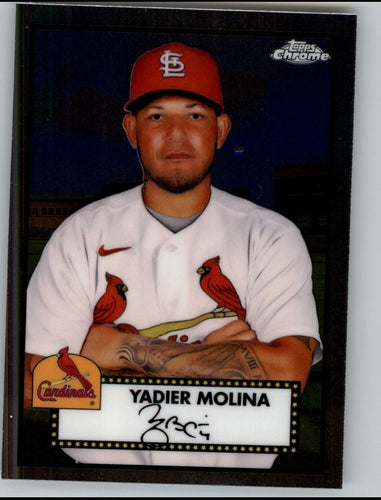 2021 Topps Chrome Platinum Anniversary Yadier Molina St. Louis Cardinals #208