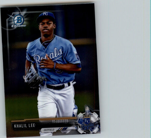 2017 Bowman Chrome Prospects Khalil Lee Kansas City Royals #BCP218