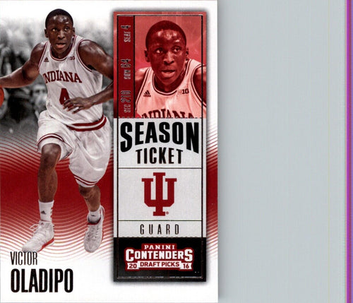 2016-17 Panini Contenders Draft Picks Victor Oladipo Indiana Hoosiers #68