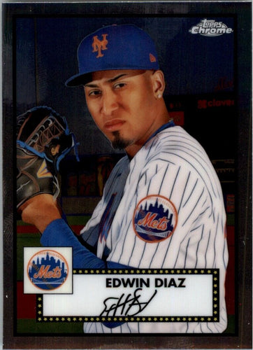 2021 Topps Chrome Platinum Anniversary Edwin Diaz New York Mets #264