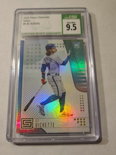 2020 Panini Chronicles Status Bo Bichette CSG 9.5