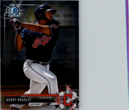 2017 Bowman Chrome Prospects Bobby Bradley Cleveland Indians #BCP157