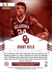 2016-17 Panini Contenders Draft Picks Class Reunion Buddy Hield Oklahoma Sooners