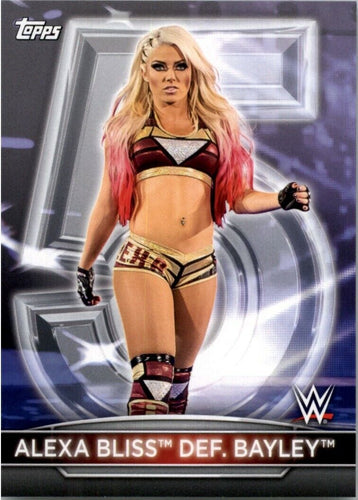 2021 Topps WWE Women's Division Alexa Bliss RC #RC-5