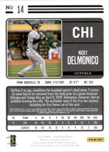 Load image into Gallery viewer, 2018 Panini Chronicles Studio Red Nicky Delmonico RC Chicago White Sox #14