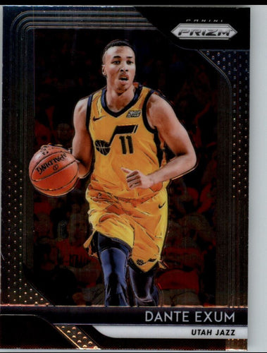 2018-19 Panini Prizm Dante Exum Utah Jazz #163