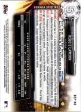 Load image into Gallery viewer, 2017 Bowman Chrome Prospects Reggie Lawson San Diego Padres #BCP165