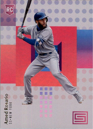 2018 Panini Chronicles STATUS Amed Rosario RC New York Mets #6