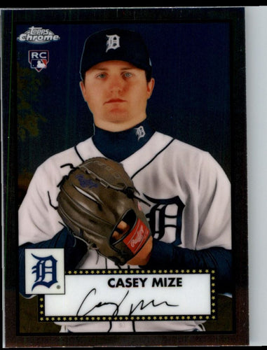 2021 Topps Chrome Platinum Anniversary Casey Mize RC Detroit Tigers #18