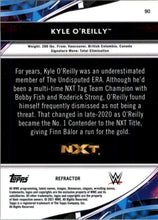 Load image into Gallery viewer, 2021 Topps Finest WWE Kyle O&#39;Reilly #90 Refractor