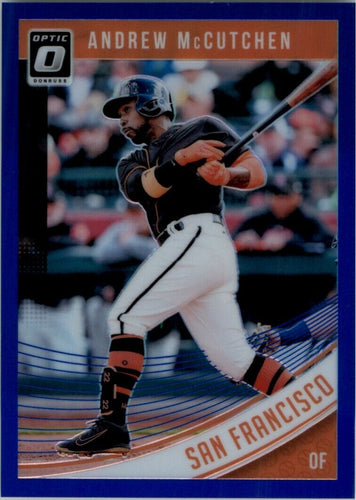 2016 Donruss Optic BLUE Andrew McCutchen /149 Pittsburgh Pirates #22