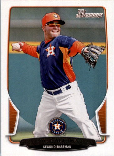 2013 Bowman Jose Altuve Houston Astros #108