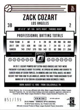 Load image into Gallery viewer, 2018 Donruss Optic Orange Zack Cozart 051/199 Los Angeles Angels #82