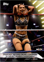 Load image into Gallery viewer, 2021 Topps WWE Women&#39;s Division Tegan Knox #36