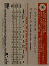 Load image into Gallery viewer, 2021 Topps Chrome Platinum Anniversary Corbin Burnes Milwaukee Brewers #281