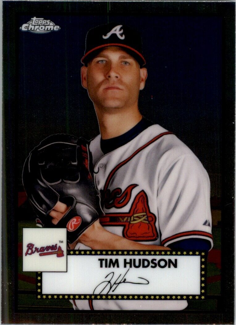 2021 Topps Chrome Platinum Anniversary Tim Hudson Atlanta Braves #559