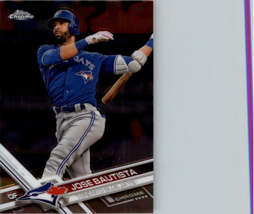 2017 Topps Chrome Jose Bautista Toronto Blue Jays #171