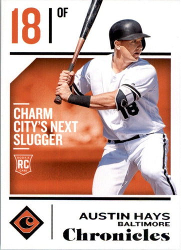 2018 Panini Chronicles Austin Hays RC Baltimore Orioles #2
