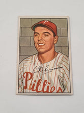 Load image into Gallery viewer, 1952 Bowman Set-Break #184 Curt Simmons VG-VGEX JH01