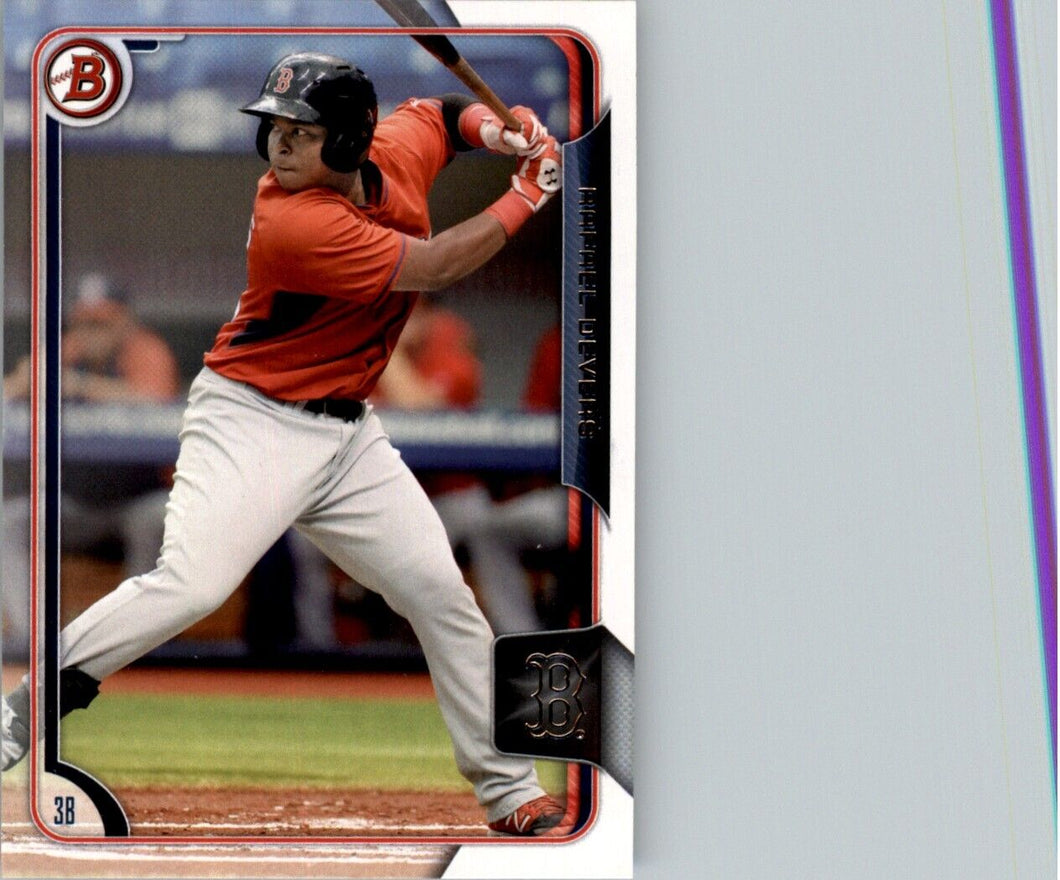 2015 Bowman Prospects Rafael Devers Boston Red Sox #BP34