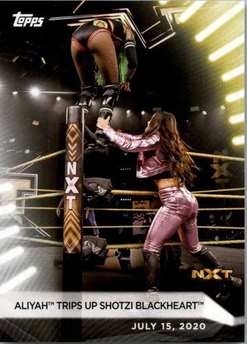 2021 Topps WWE Women's Division Aliyah #42