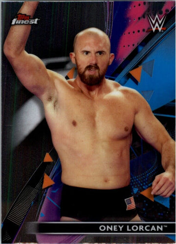 2021 Topps Finest WWE Oney Lorcan #91