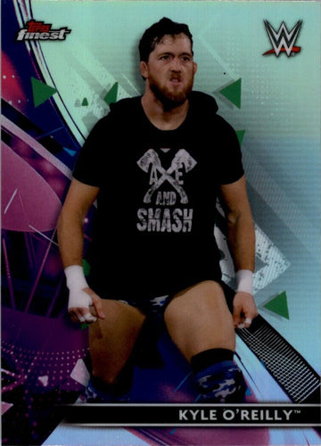 2021 Topps Finest WWE Kyle O'Reilly #90 Refractor