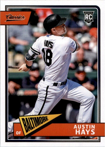 2018 Panini Chronicles Classics Timeless Tribute Austin Hays RC Baltimore