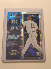 Load image into Gallery viewer, RAFAEL DEVERS 2018 CONTENDERS OPTIC SEASON TICKET PRIZM ICE ROOKIE /149 RED SOX