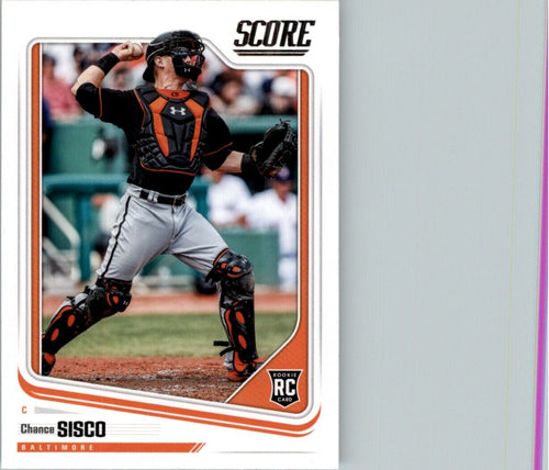 2018 Panini Chronicles Score Chance Sisco RC Baltimore Orioles #9