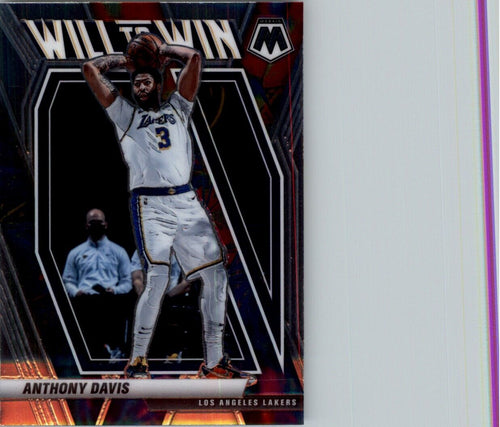 2020-21 Panini Mosaic Will to Win Anthony Davis Los Angeles Lakers #20