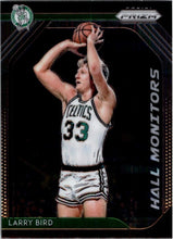 Load image into Gallery viewer, 2018-19 Panini Prizm Hall Monitors Larry Bird Boston Celtics #2