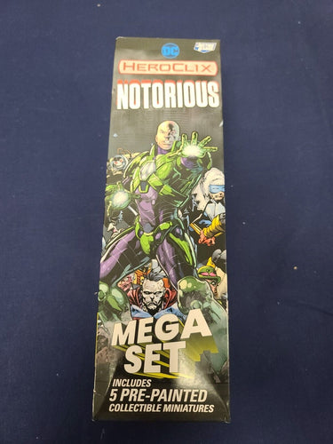 DC Heroclix Notorious Booster Pack Pack New