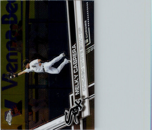 2017 Topps Chrome Melky Cabrera Chicago White Sox #166