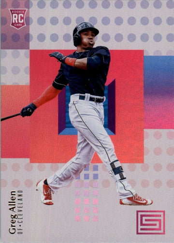 2018 Panini Chronicles Status Greg Allen RC Cleveland Indians #13