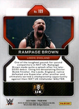Load image into Gallery viewer, 2022 Panini WWE Prizm Rampage Brown #109