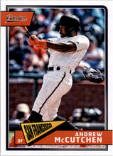 Load image into Gallery viewer, 2018 Panini Chronicles Classics Timeless Tribute Andrew McCutchen San Francisco