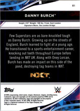 Load image into Gallery viewer, 2021 Topps Finest WWE Danny Burch #81