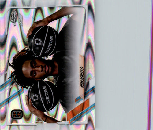 2021-22 Topps Now Overtime Elite Ryan Bewley RC #D22 Refractor