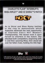 Load image into Gallery viewer, 2021 Topps WWE Women&#39;s Division Charlotte FLair #18