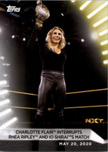 Load image into Gallery viewer, 2021 Topps WWE Women&#39;s Division Charlotte FLair #18