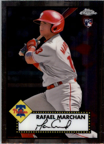 2021 Topps Chrome Platinum Anniversary Rafael Marchan Philadelphia Phillies #76