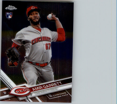 2017 Topps Chrome Amir Garrett RC Cincinnati Reds #83