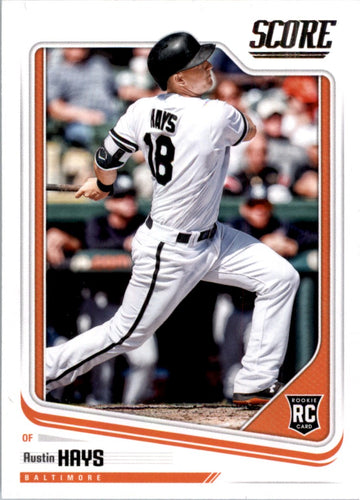 2018 Panini Chronicles Score Austin Hays RC Baltimore Orioles #2