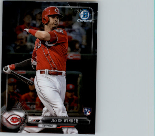 2016 Bowman Scouts' Top 100 Jesse Winker Cincinnati Reds #BTP-60