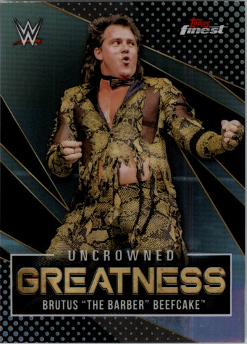 2021 Topps Finest WWE Brutus Beefcake #UG-2