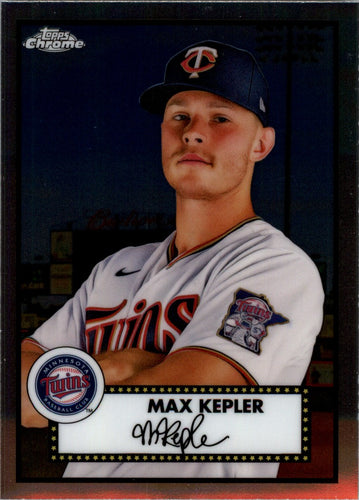 2021 Topps Chrome Platinum Anniversary Max Kepler Minnesota Twins #201